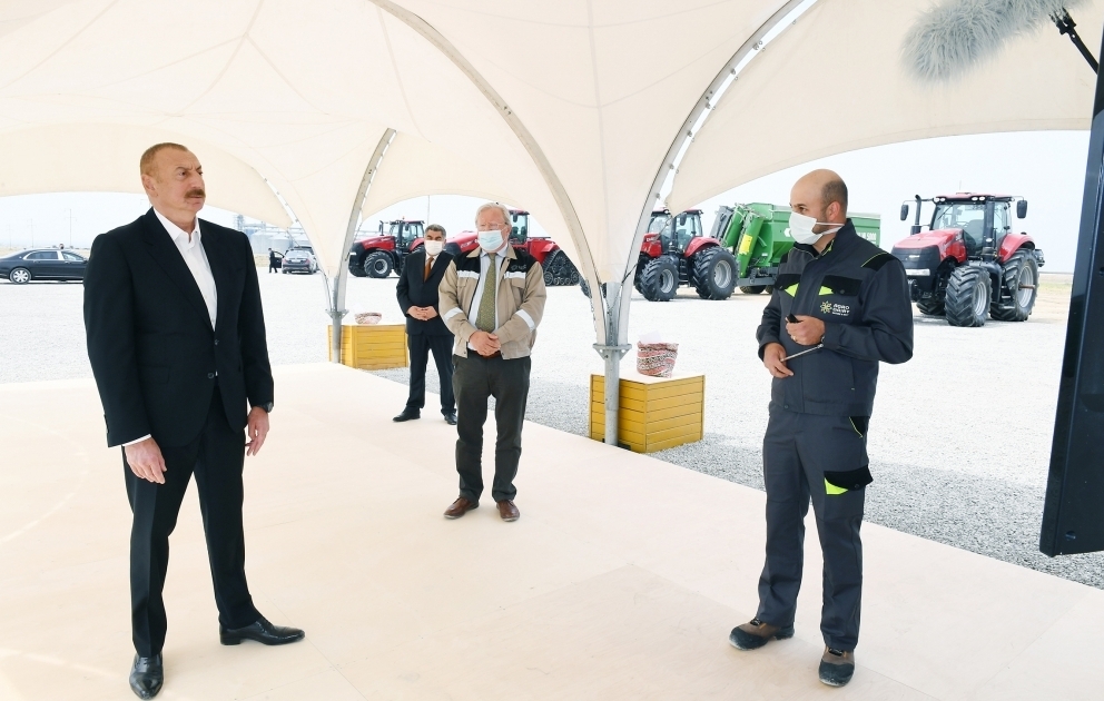В Гаджигабуле состоялась презентация агропарка ООО Agro Dairy  ОБНОВЛЕНО ВИДЕО