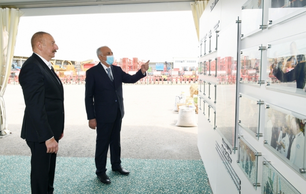 Hacıqabulda “Azərsun Şamaxı Aqropark”ın açılışı olub YENİLƏNİB VİDEO