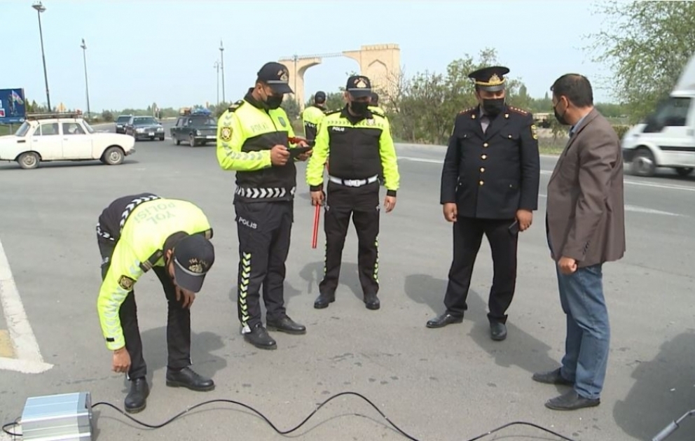 Ağdamda yol polisi reyd keçirib VİDEO
