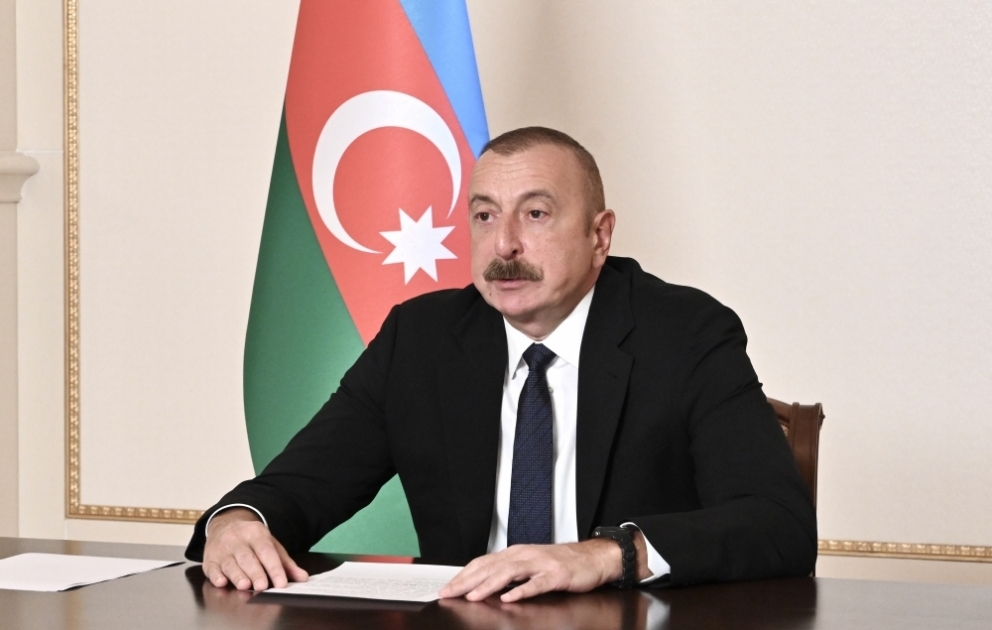 Speech by President Ilham Aliyev in a video format at UN 77th session of Economic and Social Commission for Asia and the Pacific presented VIDEO