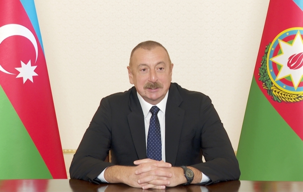 Le président Ilham Aliyev s’entretient en visioconférence avec le président du Forum économique mondial VIDEO