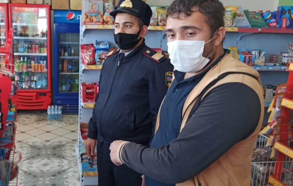 Kürdəmirdə soyğunçuluq edən şəxs saxlanılıb VİDEO