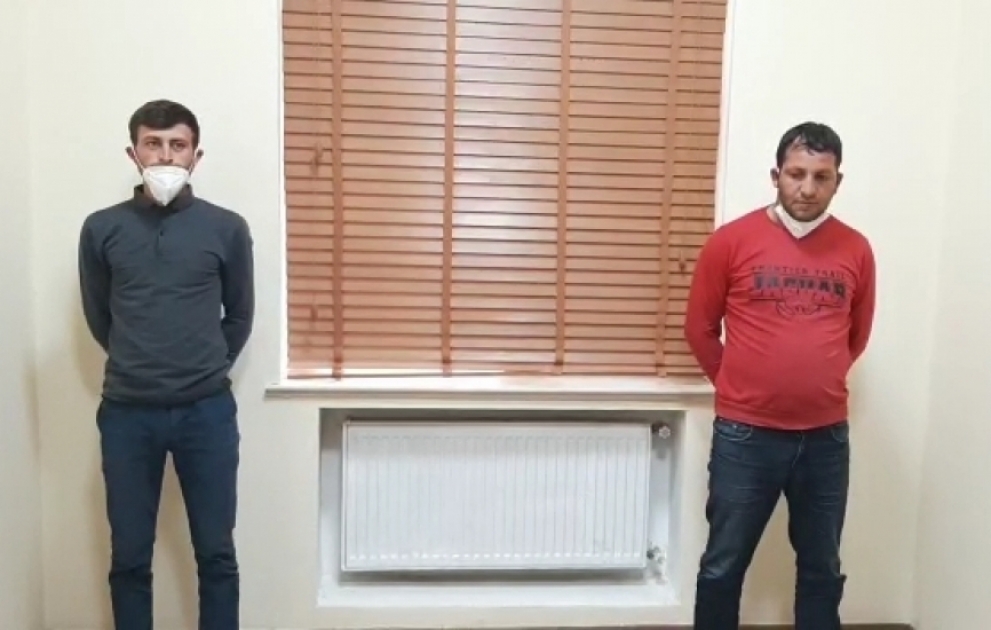 Zərdabda oğurluq edən şəxslər saxlanılıb VİDEO