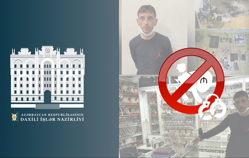Binə qəsəbəsində altı evdən oğurluq edən şəxs saxlanılıb VİDEO