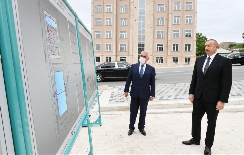“Ordubad rayon mərkəzi və ətraf kəndlərinin içməli su təchizatı və kanalizasiya sistemlərinin yenidən qurulması” layihəsinin açılışı olub YENİLƏNİB-2 VİDEO