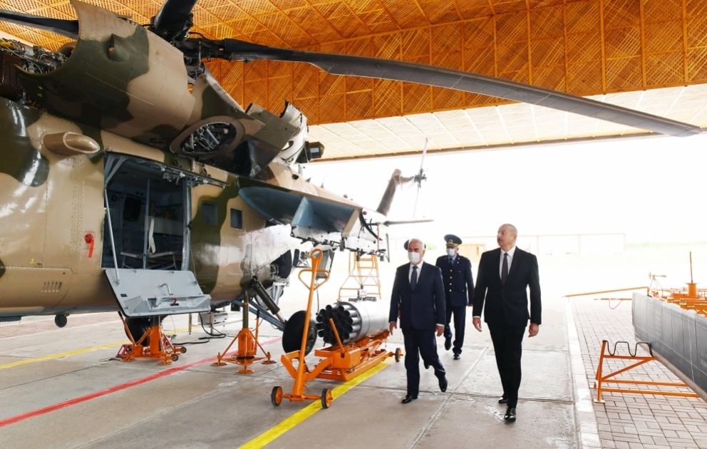 Le président Ilham Aliyev participe à l’inauguration d’un aérodrome militaire au Nakhtchivan VIDEO