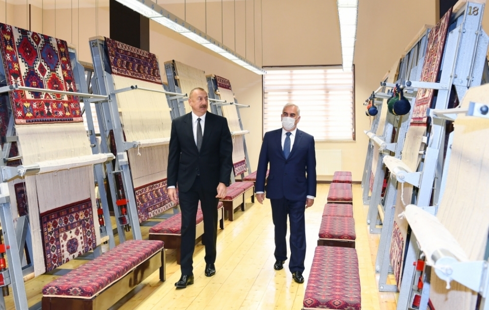 President Ilham Aliyev attended inauguration of Nakhchivan branch of “Azerkhalcha” OJSC VIDEO