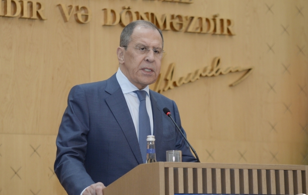 Sergey Lavrov: Minalanmış ərazilərin xəritələrinin verilməsi ilə bağlı məsələ İrəvanda müzakirə olunub VİDEO