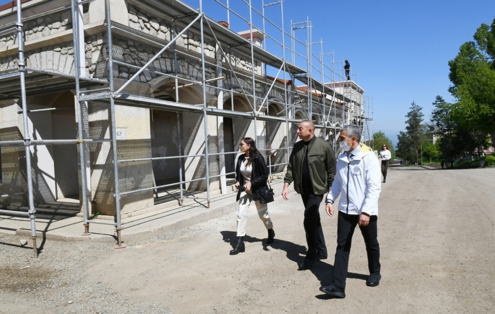 Şuşa Yaradıcılıq Mərkəzinin yerləşəcəyi bina ilə tanışlıq VİDEO