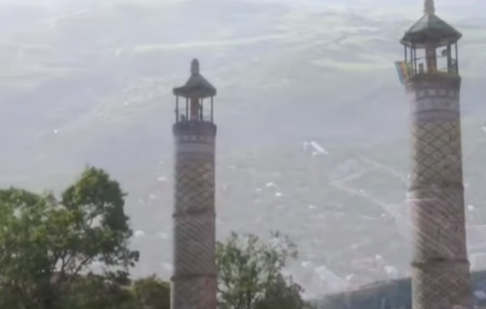 Şuşada bayram namazı qılınıb YENİLƏNİB VİDEO