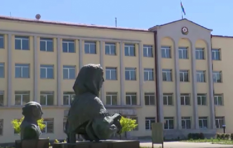 Ознакомление с административным зданием специального представительства в Шуше ВИДЕО