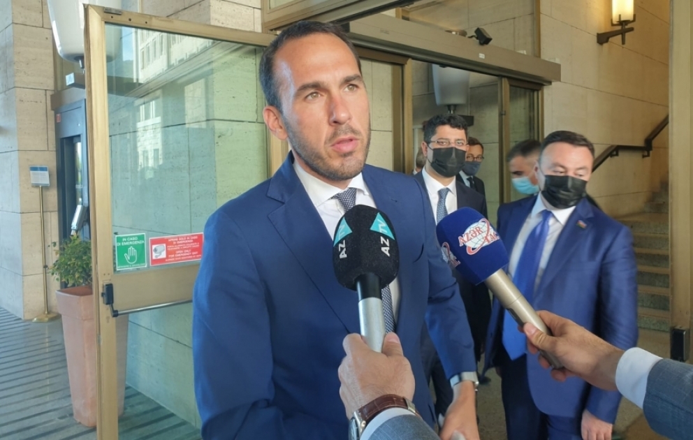 Manlio Di Stefano: Biz hazırda Azərbaycan ilə İtaliya arasında əlaqələrin ən yüksək səviyyəsinə şahidlik edirik VİDEO
