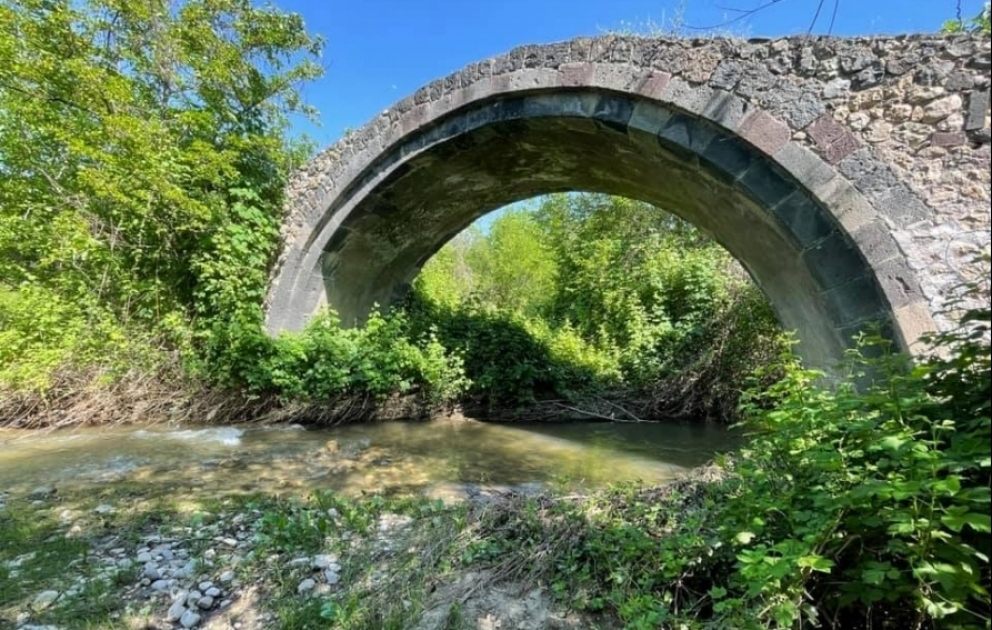 Qubadlının Hacı Bədəl körpüsü FOTO VİDEO