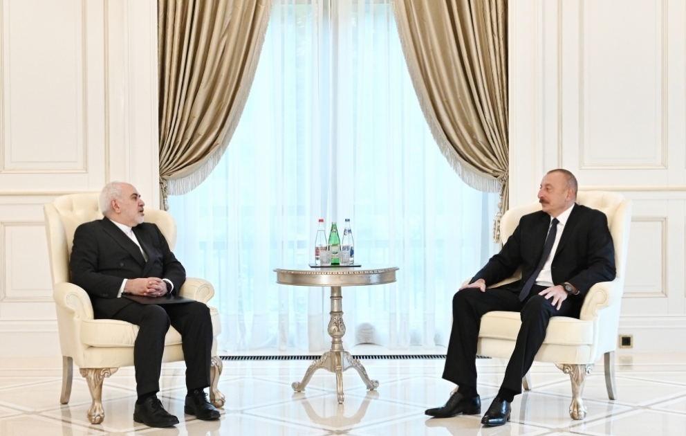 Президент Ильхам Алиев принял министра иностранных дел Ирана ОБНОВЛЕНО ВИДЕО