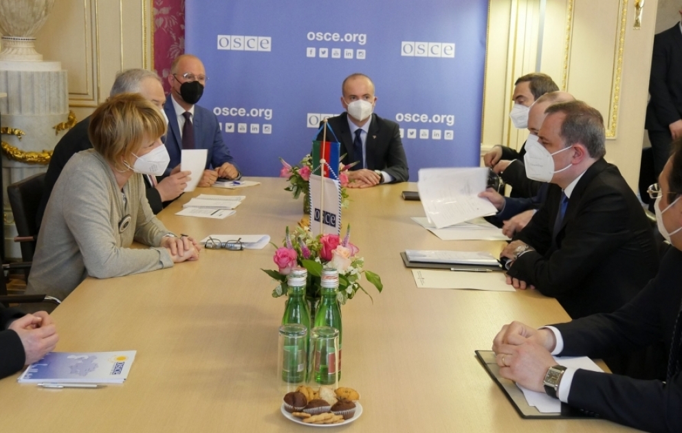 Azerbaijani FM meets with OSCE Secretary General in Vienna VIDEO