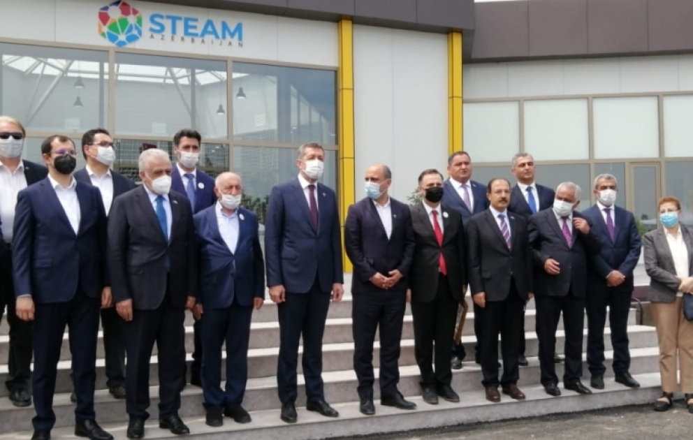Türkiyənin milli təhsil naziri Qubada STEAM mərkəzinin açılışında iştirak edib VİDEO