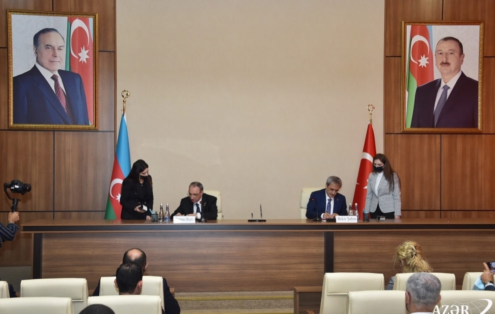 Azərbaycanın Baş Prokurorluğu ilə Türkiyə Ali Məhkəməsinin Baş Prokurorluğu arasında memorandum imzalanıb YENİLƏNİB VİDEO