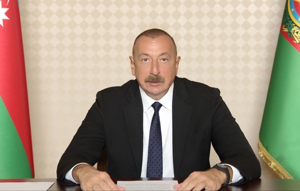 Azərbaycan Prezidenti İlham Əliyevin Ümumdünya Səhiyyə Assambleyasının 74-cü sessiyasında videoformatda çıxışı təqdim olunub VİDEO