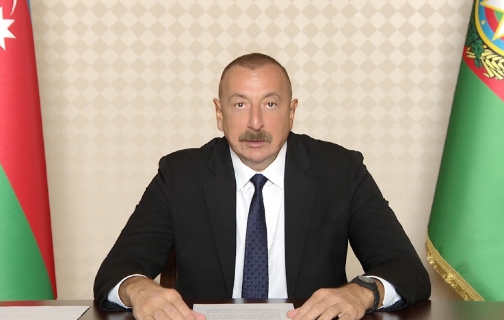 Statement by President Ilham Aliyev presented in a video format at 74th session of World Health Assembly VIDEO