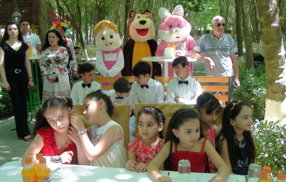 Sabirabadda şəhid övladları üçün bayram şənliyi keçirilib VİDEO