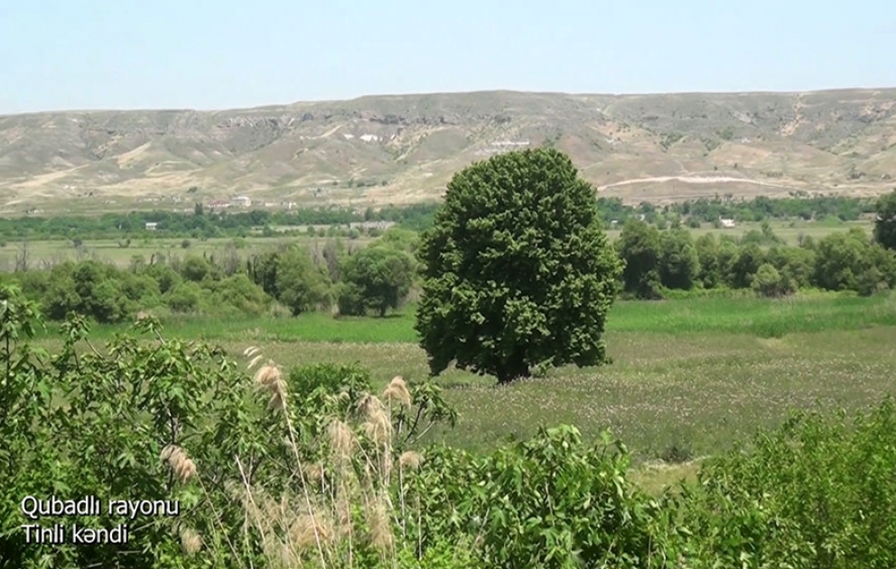 Azerbaijan’s Defense Ministry releases video footages of Tinli village, Gubadli district VIDEO