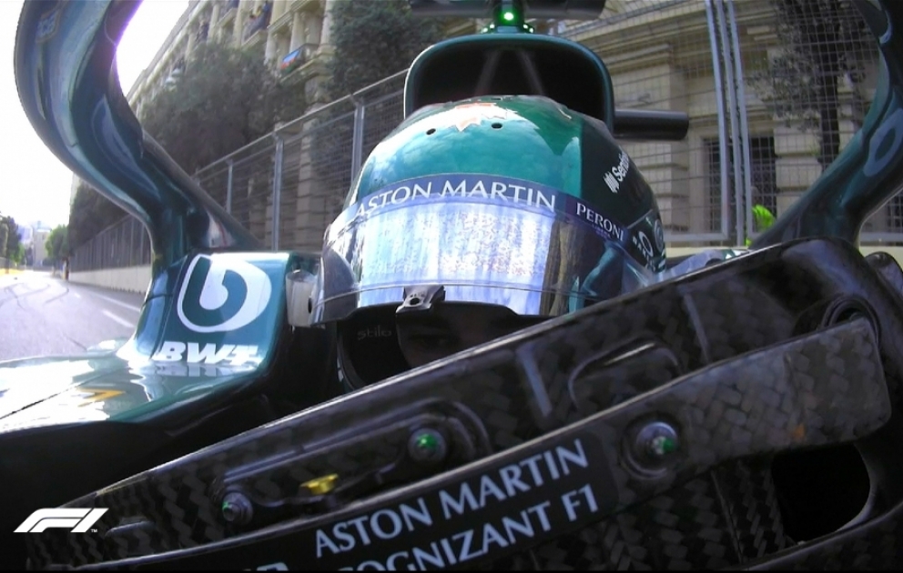 “Aston Martin”in pilotu Lans Stroll Formula 1 Azərbaycan Qran-Prisində mübarizəni dayandırıb VİDEO