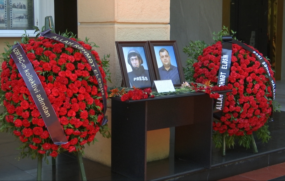 L’AZERTAC commémore la mémoire des journalistes tombés en martyrs VIDEO