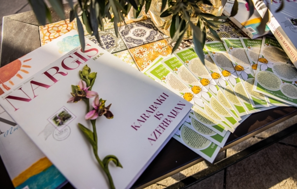 “NARGIS” nəşriyyat evi Dənizkənarı Milli Parkda sərgi təşkil edib VİDEO