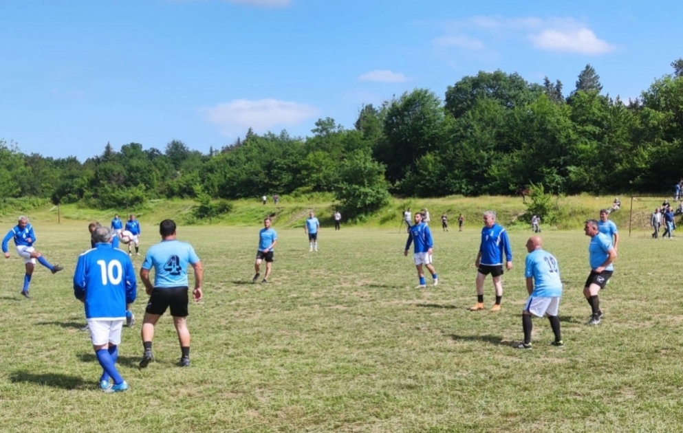 Qusarda futbol bayramı: “Neftçi” və “Şahdağ”ın veteran futbolçuları yenidən meydanda VİDEO