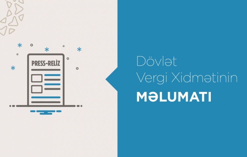 “Cari vergi ödəmələrinin hesablanması haqqında arayış”ın onlayn tərtib edilməsi qaydası” adlı videotəlimat hazırlanıb VİDEO