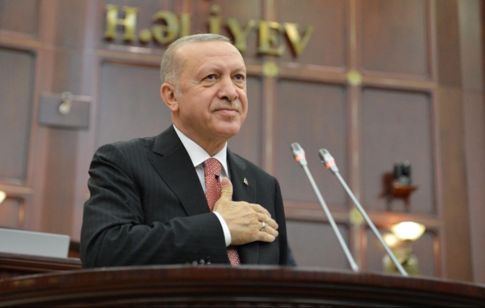 Türkiyə Prezidenti Rəcəb Tayyib Ərdoğan Milli Məclisdə çıxış edib YENİLƏNİB VİDEO