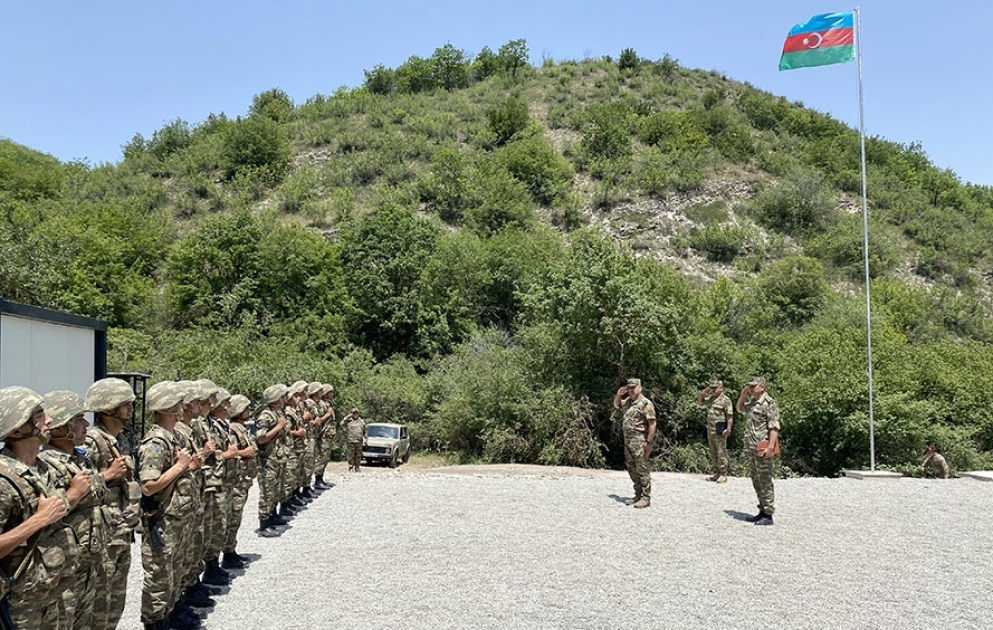 İşğaldan azad edilmiş ərazilərimizdə modul tipli daha bir yeni hərbi hissə istifadəyə verilib VİDEO