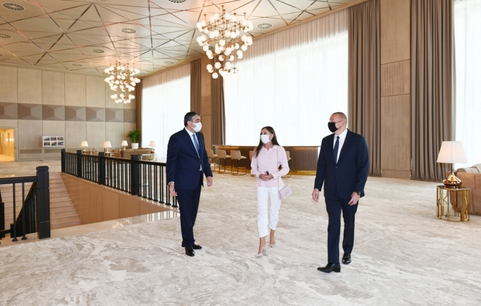 President Ilham Aliyev viewed conditions created at Gulustan Palace after renovation VIDEO