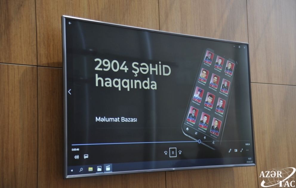 “Unudulmazlar” mobil tətbiqinin ilkin tanıtımı və “Vətən dastanı” filminin təqdimatı olub VİDEO