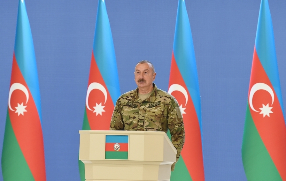 Prezident, Ali Baş Komandan İlham Əliyev Silahlı Qüvvələr Günü münasibətilə Azərbaycan Ordusunun rəhbər və şəxsi heyətinin bir qrupu ilə görüşüb YENİLƏNİB VİDEO