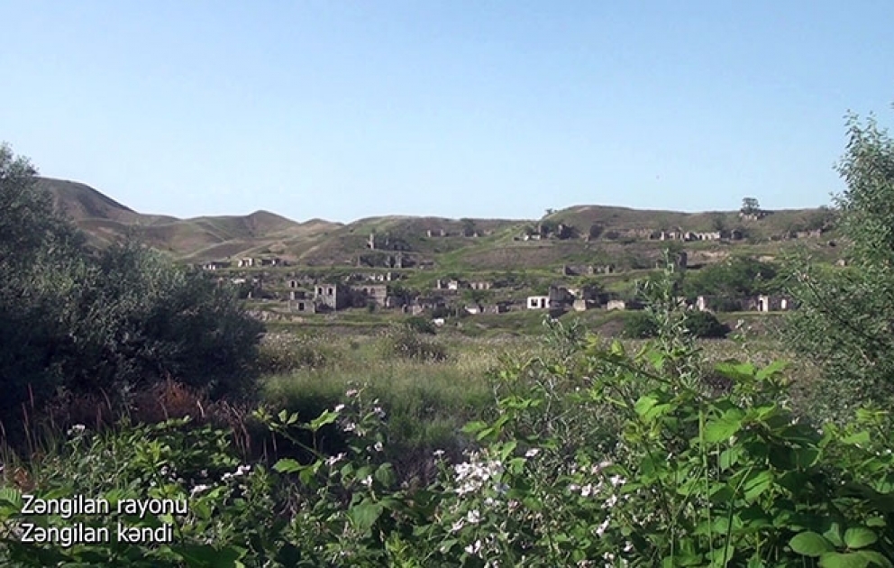 Le ministère de la Défense diffuse une vidéo de la région de Zenguilan VIDEO