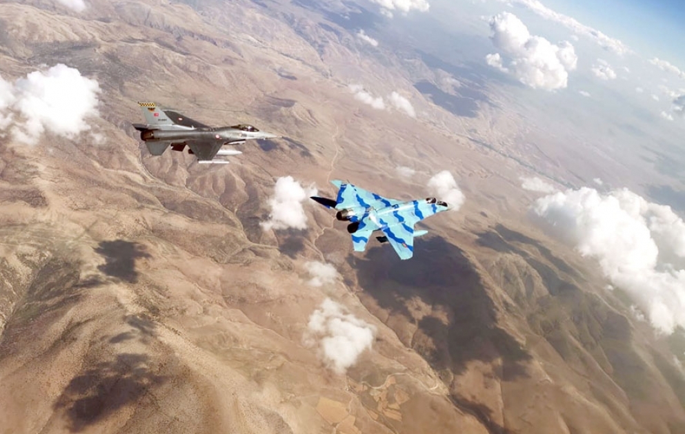 Bei Übung “Anatolian Eagle – 2021“ in Konya Luftkampfaufgaben ausgeführt VIDEO