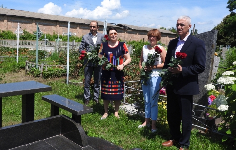 Poltavada Qubadlıda ermənilər tərəfindən qətlə yetirilən Sovet İttifaqı Qəhrəmanının anasının yubileyi qeyd edilib VİDEO