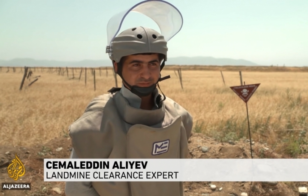 “Aljazeera” telekanalı Azərbaycan ərazilərində Ermənistanın basdırdığı minaların qurbanları barədə reportaj yayımlayıb VİDEO