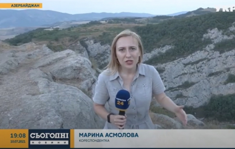 Популярный украинский телеканал распространил спецрепортаж из Шуши ВИДЕО
