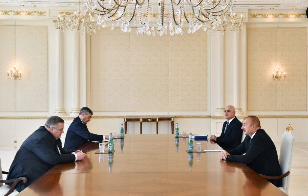 Президент Ильхам Алиев принял заместителя премьер-министра Российской Федерации  ОБНОВЛЕНО ВИДЕО