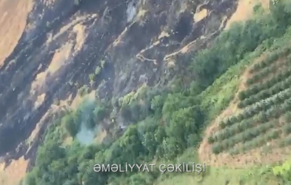 FHN: Xocavənd rayonunda minalanmış sahədə baş vermiş yanğın söndürülüb VİDEO