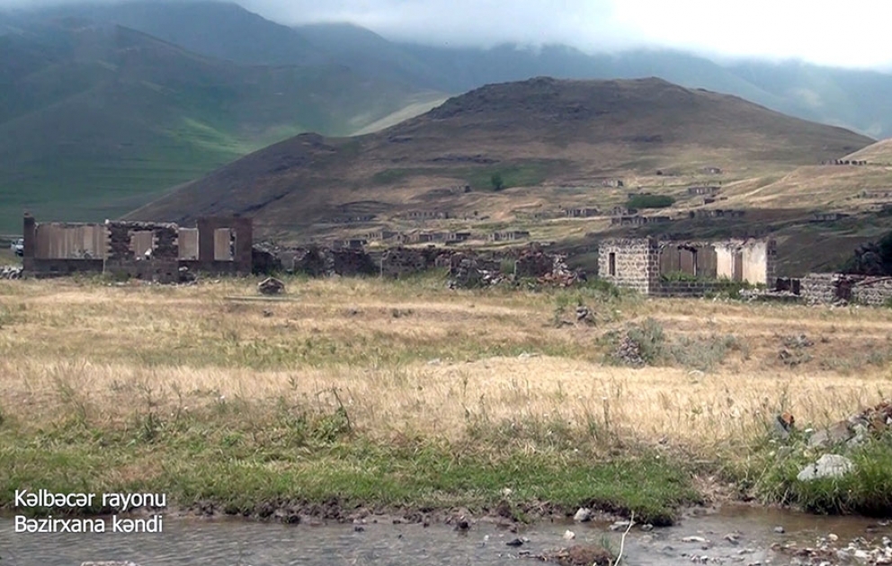 Une vidéo du village de Bezirxhana de la région de Kelbédjer a été diffusée VIDEO