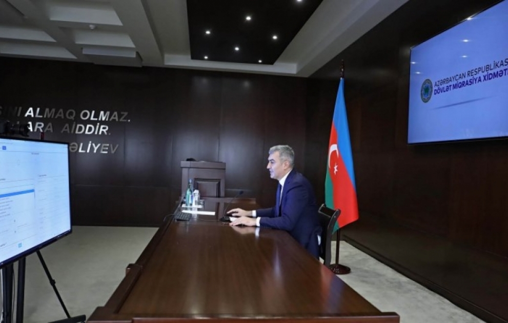 Dövlət Miqrasiya Xidmətində bu ilin birinci yarısının yekunlarına həsr olunmuş onlayn mətbuat konfransı keçirilib VİDEO