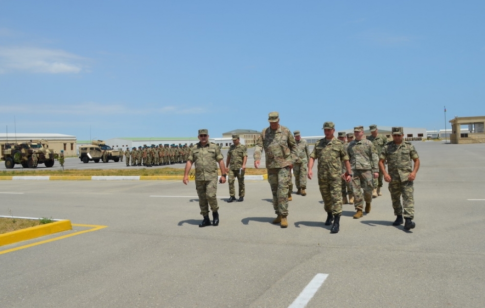 Visit of US Oklahoma Army National Guard’s delegation to Azerbaijan continues VIDEO