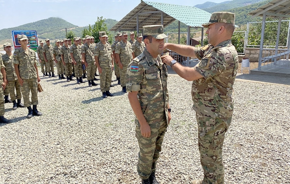 New military unit commissioned in territory of Khojaly district VIDEO