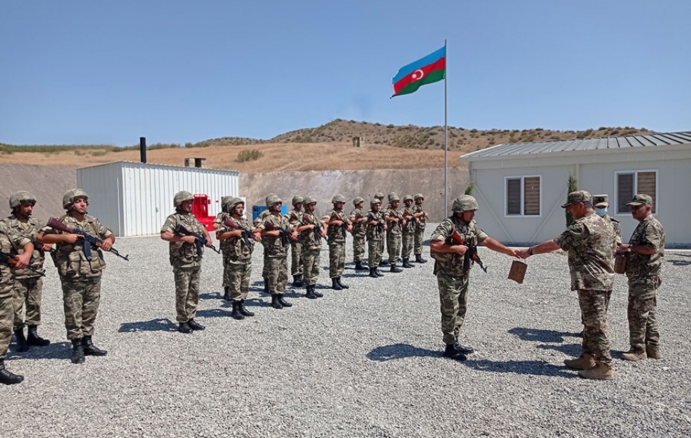 Azerbaijani Defense Minister visits several new military units stationed in liberated territories VIDEO