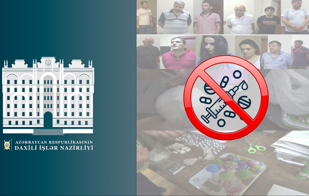 Narkotik vasitələrin satışı ilə məşğul olan 12 nəfər saxlanılıb VİDEO