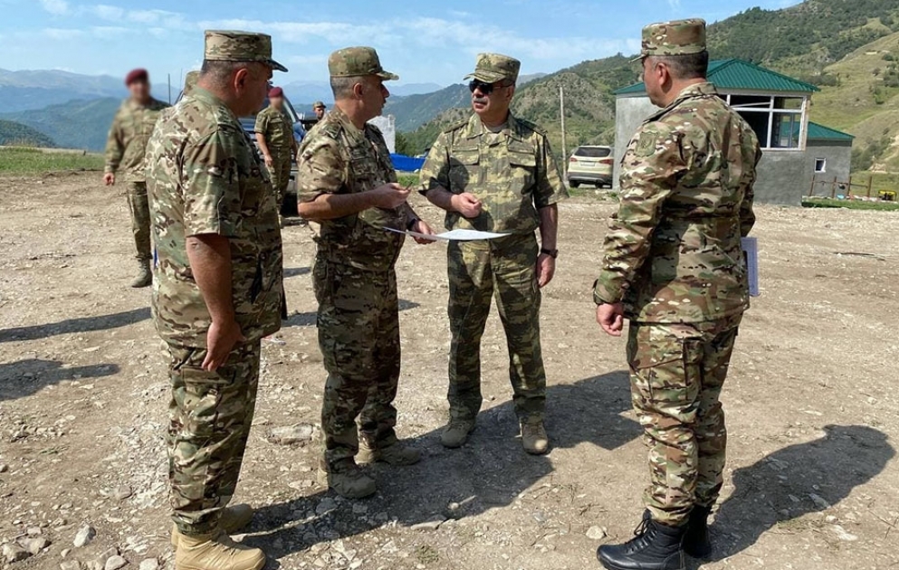 Azerbaijani Defense Minister inspects training range constructed in Kalbajar district VIDEO