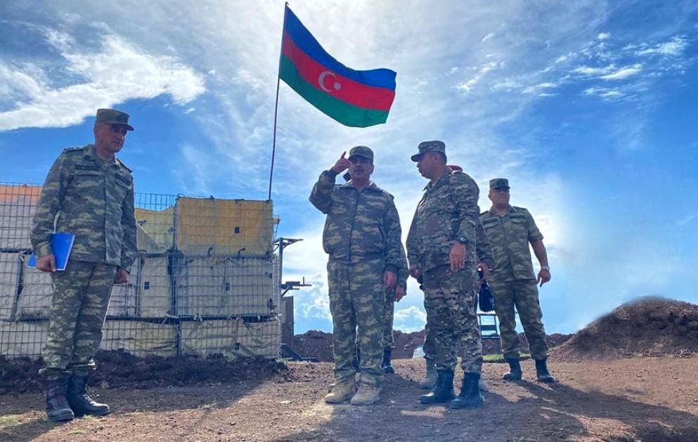 Azerbaijani Defense Minister meets military personnel stationed in Kalbajar district VIDEO
